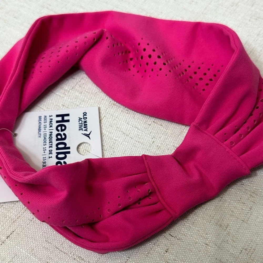 Old Navy Pink Headband - Picture 3 of 4